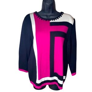 Y2K
Alfreda Dunner sweater with beaded neckline Med